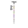 NB529 - - B18 / N1 - 14X40MM - 60 Cute Bunny Iron On Labels
