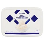No Name Vanilla Frozen Desert 2L