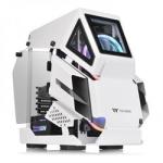 Thermaltake CA-1R4-00S6WN-00 Ah T200 Tempered Glass Snow Micro-atx MINI Tower Desktop Chassis