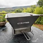 Flat Pack Ember Maker: Heavy-duty Stainless Steel