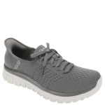 Skechers Women's Graceful - First Blush Hands Free Slip-ins Charcoal 6 Medium