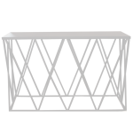 Tiffany Console - White Textured