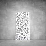 Wall Art D124 - 2000 X 1000 X 20 Indoor Matt Silver Warm White