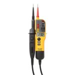 Fluke T130 Two-pole Voltage And Continuity Tester With Lcd & Switchable Load