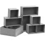 Foldable Storage Boxes For Clothes Underwear - Set Of 8