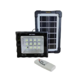 Ashcomonline 100W LED Solar Flood Light Solar Light Set