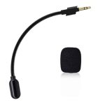 Arzweyk Replacement G733 Microphone Compatible With Logitech G733 Lightspeed Wireless Gaming Headsets 3.5MM Detachable Noise Can