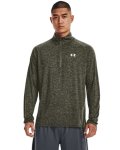 Men's Ua Tech Zip Long Sleeve - Marine Od Green LG