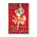 Alcool De Menthe Risques 1924 Art Print - A4