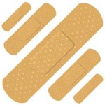 Waterproof Finger Plasters Box 100
