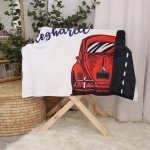 Personalised Fleece Blanket Vw Bug City Life Beetle Vintage