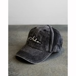 Fade Signature Cap Washed Grey