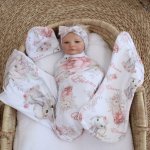 Wrap Set Swaddle Set Ellie Elephant And Peoni Set
