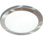 Satin Chrome Base With Frosted Glass CF3005 LG Satin