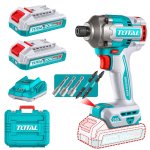 Total Tools Impact Driver Cordless 6.35MM 20V With Accessories