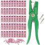 Livestock Ear Tags Set For Sheep Goat Cattle Plastic Goat Ear Tags