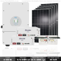 Solac Solar Kit Hybrid Deye 8KW With Lithium Ion Battery Hina 10.24KWH