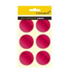 Tower Notarial Seals N50 Metallic Red