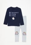 PoP Candy Tee & Legging Set - Navy grey
