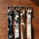 Nguni Hide Belt - Tricolour 44