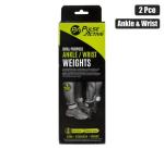 Fitness Ankle wrist Weights 1KG 2-PIECE