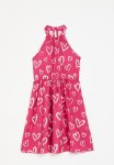 PoP Candy Heart Print Dress - Pink