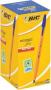 Bic Orange Fine Point Ballpoint Pen-blue-fine Point: 0.8MM Line Width 0.3MM Cap And Plug Colour Matches Ink Colour-sold As A Box Of 60 Retail