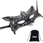- Women's Hollow Elegant Lace Masquerade Face Mask
