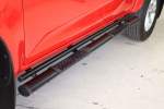 Isuzu Dmax Side Steps Double Cab Black