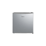 Midea 43L Silver Single Door Bar Fridge - HS-65LN