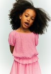 Puff-sleeved Top - Pink