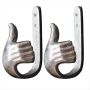 Thumb Wall Hook Metal Multifunctional Hand Hook Wall-mounted Hanger