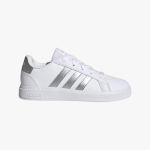 Adidas Grand Court Base 2.0 Shoes White Silver - 17