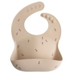 Mushie Silicone Bib: Bees