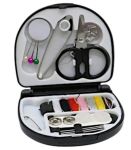 Black Portable Sewing Kit