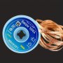 1PC 2.0MM 1.5M Desoldering Braid Tape Copper Solder Wire Soldering Wick Tin Solder Removal Braid Welding Wire Bga Repair Tool