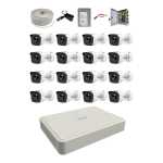 16-CH Dvr Diy Kit With 1TB SSD And 16X 2MP Bullet Cameras HIL-21602-1TBSSD