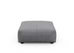 Sofa Seat - Leather - Dark Grey - 84CM X 84CM
