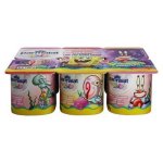 Kids Strawberry Toffee Apple & Vanilla Strawberry Flavoured Low Fat Dairy Snack 6 X 100G