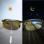 1pc Polarized Transition Lens Glasses For Men Ideal For Driving Color-Changing With No Glasses Case Perfect For Gifting