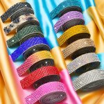 Sparkling Rhinestone Trim Roll - Easy Peel & Stick Perfect For Clothing Shoes Bags Phone Cases Headwear Tumblers Storage Boxes &