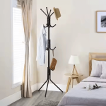 Hat And Coat Hanging Rack - White