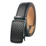 Mens Leather Belt Slide Ratchet Belt For Men Dress With Adjustable Buckle