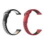 20MM Perforated Silicone Strap For Samsung Gear Sport Combo