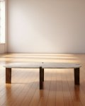 Elliptical Coffee Table Bianco