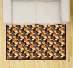 70S Pop Geometric Shapes Retro Rug