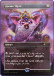 Arcane Signet 7068 Confetti Foil Secret Lair Drop Series - Damaged Foil