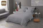 Simon Baker 400TC Egyptian Giza Cotton Sateen Fitted Sheet Xl xd - Silver Various Sizes - King Xl xd 183CM X 200CM X 40CM Silv
