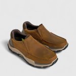 Skechers Men Respected Brown - Brown 11