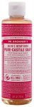 Dr. Bronner's Pure Castile Liquid Soap - Rose - 237ML